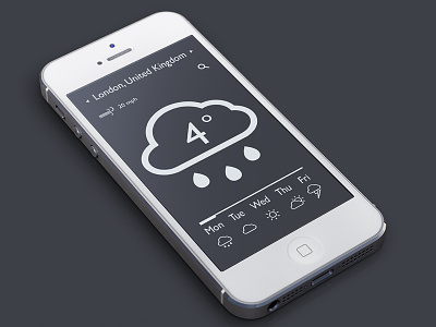 iPhone Weather App