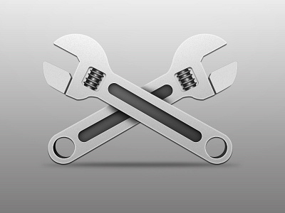 Spanner icon design graphic graphic design icns icon icons lighting osx osx icon photoshop shadow spanner spanner icon spanners