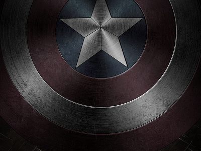 Captain America america america shield captain captain america captain america movie captain america shield dark design dribbble graphic design graphicdesign marvel photoshop shield