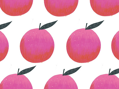 No. 4 How about them apples. apple illustration texture