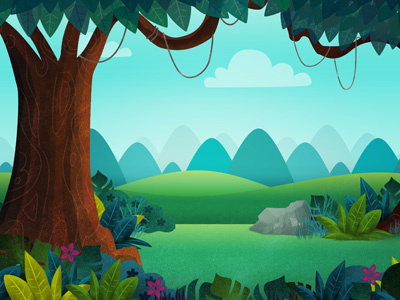 Background scene for app app background illustration scene