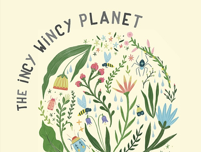 A book about kindness book children illustration planet plants
