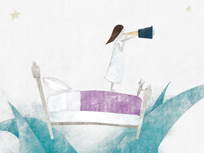 Land ahoy — let's play pretend. book concept childhood illustration imagination sketch texture