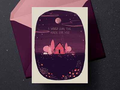 For my fellow introverts. illustration introvert romance valentines