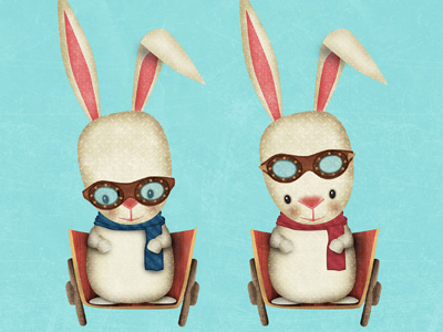 Rabbit Character — WIP character illustration rabbit