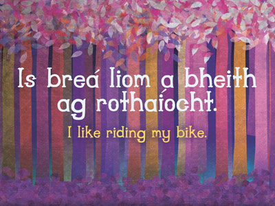 I like riding my bike