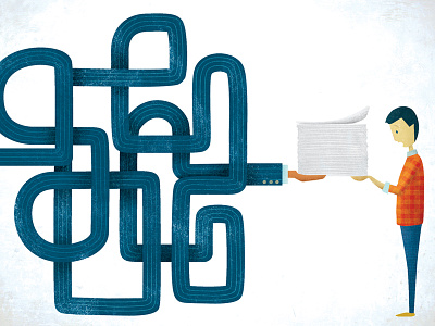 Figuring out contracts— editorial piece for HOW contracts how illustration legal loops