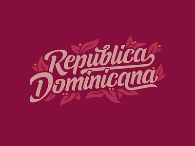 Dominicana burgundy dominicana flower leaf republic