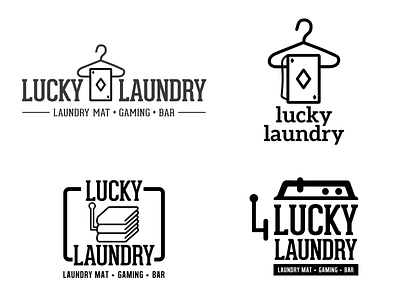 Lucky Laundry Logo Concepts