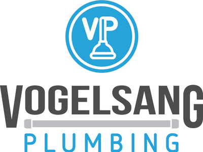 Vogelsang Plumbing Logo branding design logo