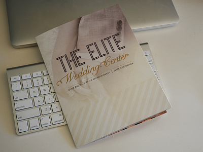 Elite Bridal Brochure brochure design design graphic design layout typography