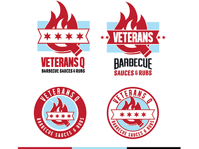 Veterans Q Logo Variations