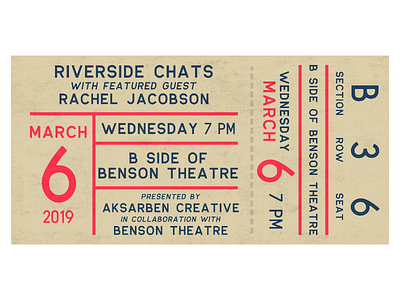 Riverside Chats: Rachel Jacobson