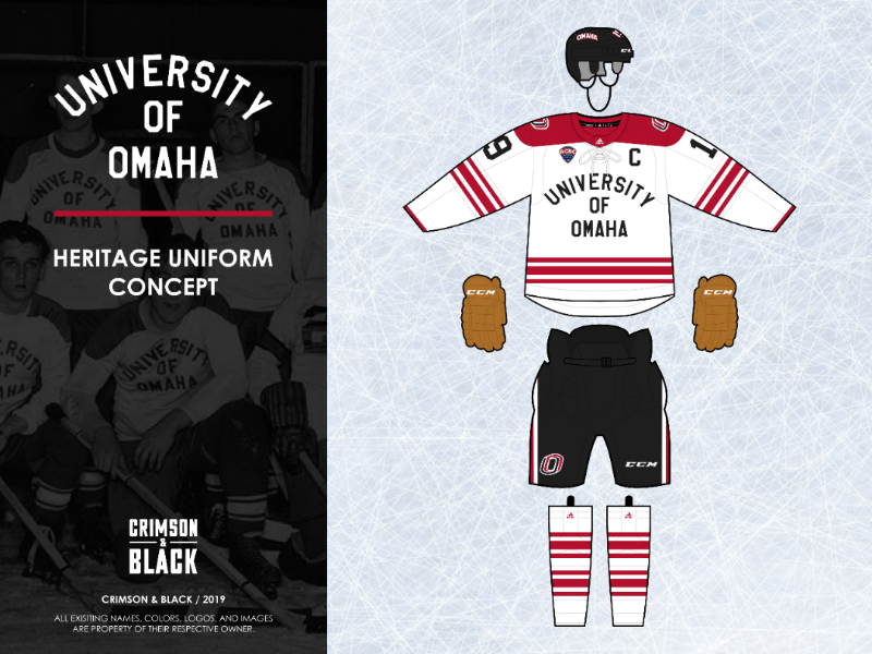 Omaha Mavericks Heritage Uniform Concept by Ben Matukewicz on Dribbble