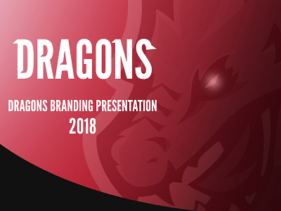 Dragons Branding Presentation branding illustration logo logodesigner photoshop