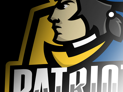 Patriots Team Mascot Logo