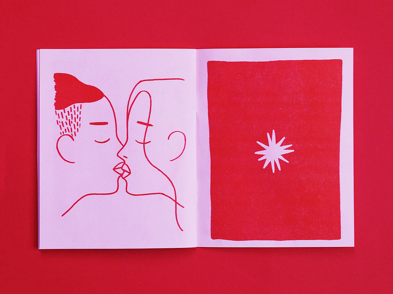 Sex Dream Zine Spread By Erin Mcphee On Dribbble 