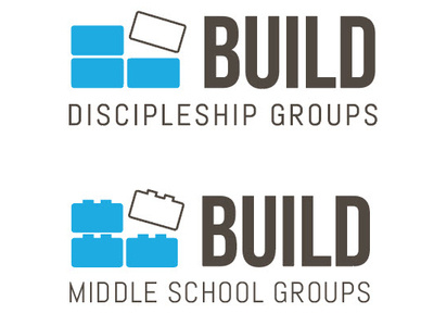 BUILD Discipleship Groups Logo blocks building building icon church church design church media discipleship groups lego logo small groups