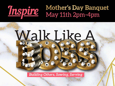 Mother's Day Banquet boss church church design church media jesus michelle borquez mothers day mothers day banquet womens conference