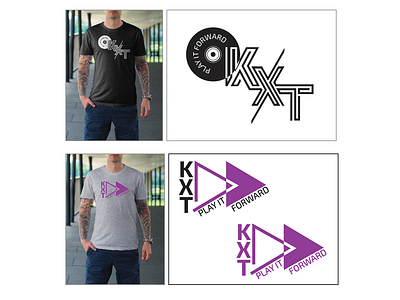 KXT.org Play It Forward Design Contest bands kxt music play it forward radio t shirt design tshirt tshirt design