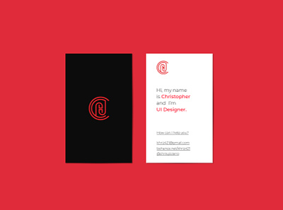Presentation Card - Personal Brand brandidentity branding design identity design illustration logo profile typography ui ux