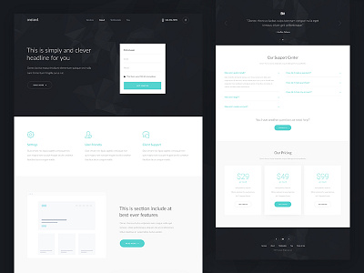 Business Landing Page