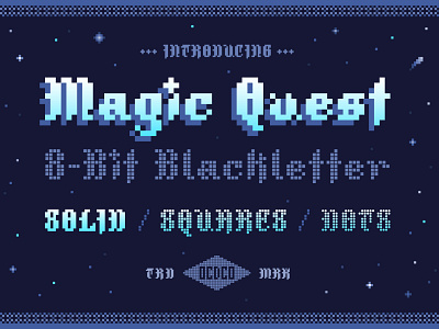Magic Quest - 8-Bit Blackletter