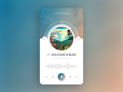 Music Player UI