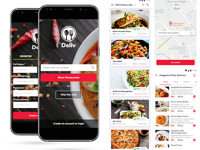 Food delivery App food app food delivery app mobile app restaurant app