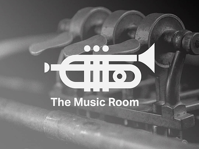 The Music Room Logo flat design geometric geometry graphic design lines logo logo design logodesign logos mark minimal minimalism minimalist modern symbol vector