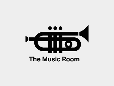 The Music Room Logo (Final) flat design geometric geometry graphic design lines logo logo design logodesign logos mark minimal minimalism minimalist modern symbol vector