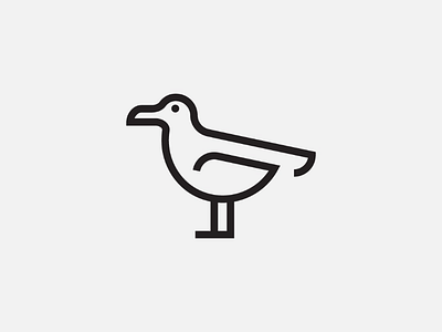 Seagull Icon flat design geometric geometry graphic design lines logo logo design logodesign logos mark minimal minimalism minimalist modern symbol vector