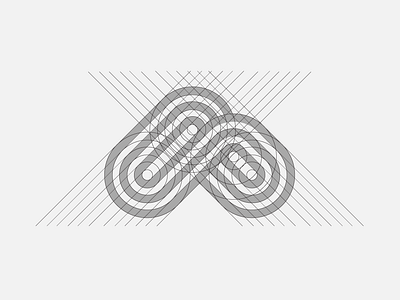 "A" Monogram Grid