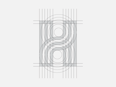 "H" Monogram Grid