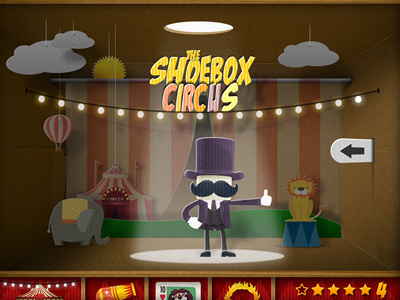 Shoebox Circus app circus education game kids learning