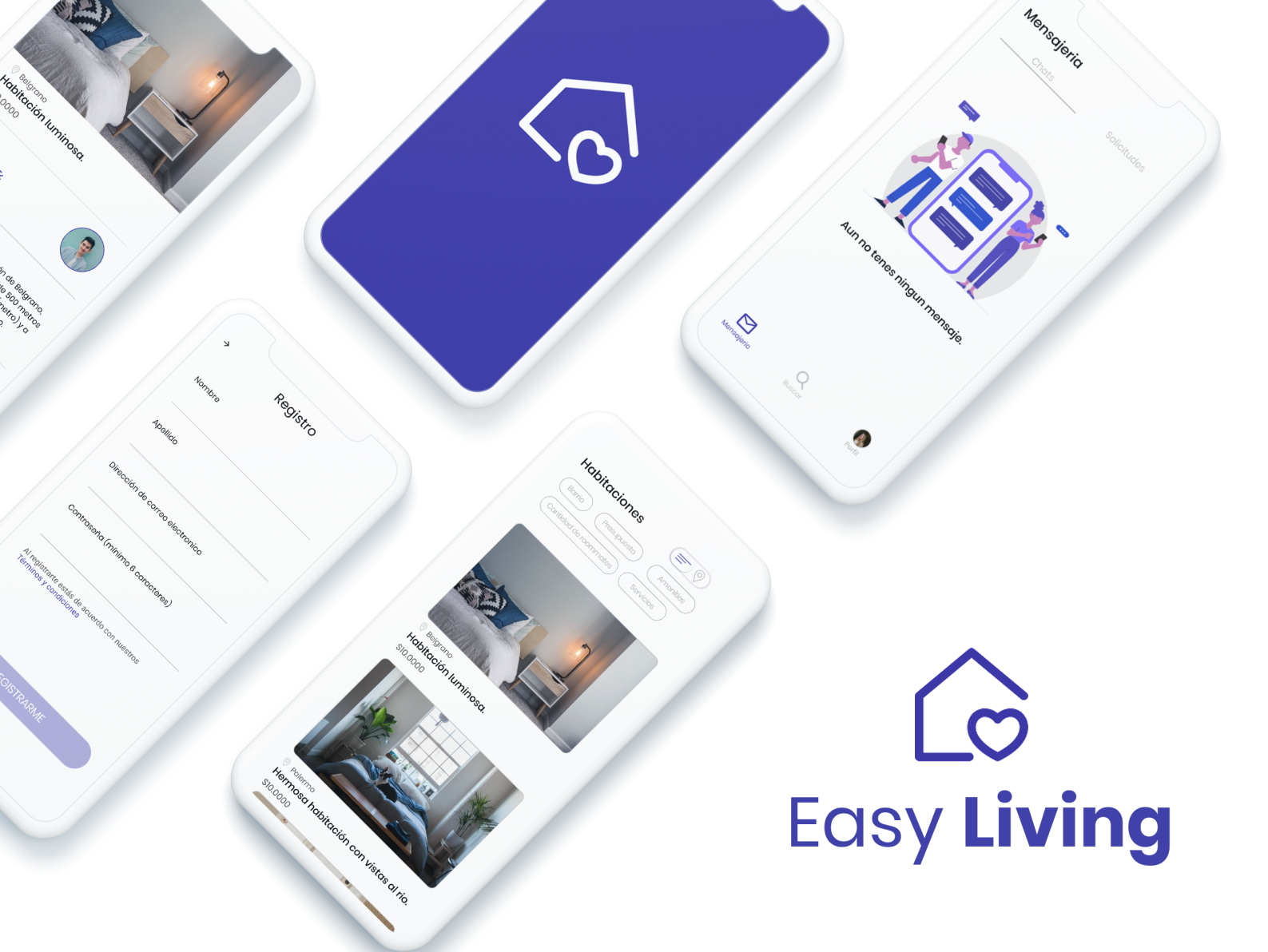 Easy Living / UX&UI by Luisana Benitez on Dribbble