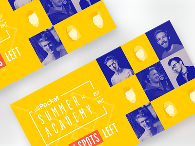 ITP Summer academy flyer in the pocket social media