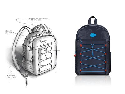 Backpack Design- Concept to Rendering