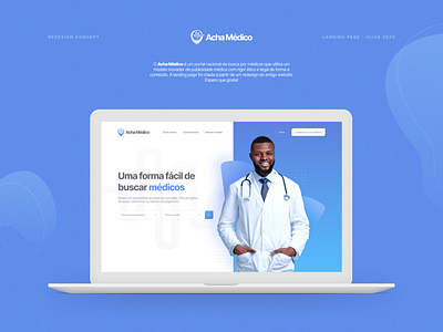 Landing Page Acha Médico (Redesign)