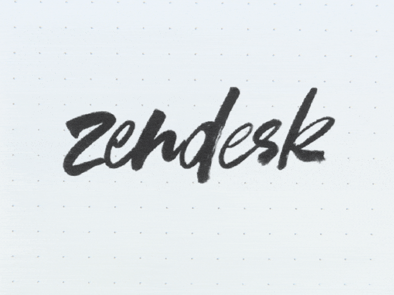 Too many wordmarks documentary logo rebrand wordmark zendesk