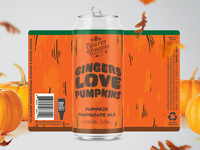 Pumpkin Beer Label