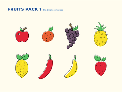 Fruits Pack 1