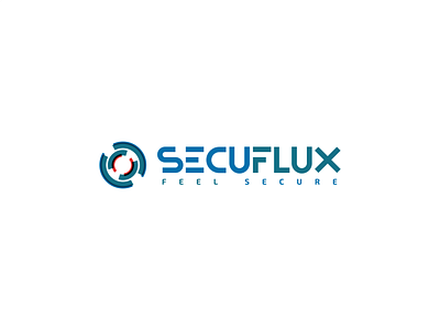 Secuflux branding concept design flat logo minimal minimalist ui ux vector web