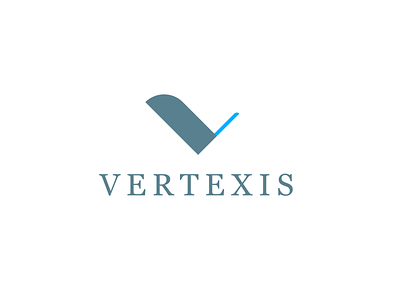 Vertexis Logo bird branding concept design illustration logo minimalist v letter vector