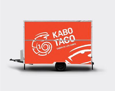 KABO TACO brand branding clean colorful concept flat food truck icon logo logo design logo mark ui