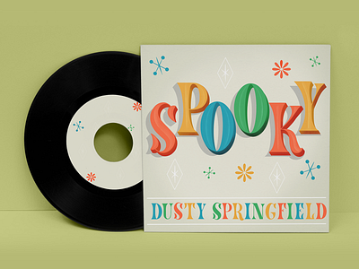 Spooky by Dusty dusty springfield hand lettering ipad lettering letras lettering music musica proocreate