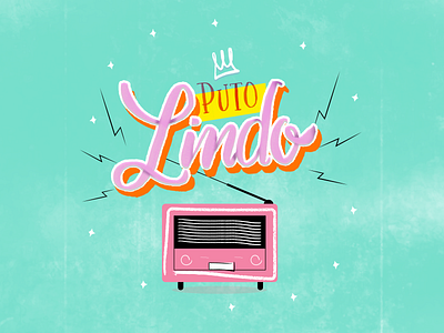 Lettering - Puto Lindo design lettering