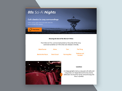 Daily UI #3 - Landing Page daily ui landing page ui