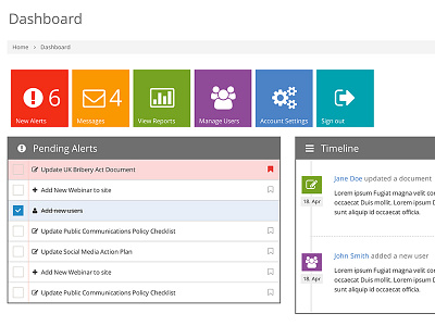 Admin Dashboard