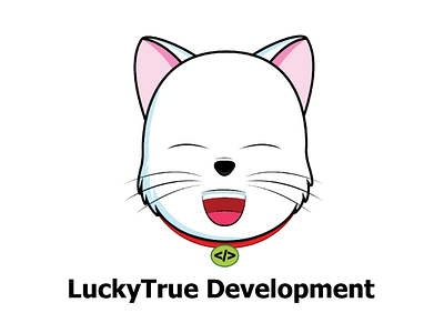 LuckyTrue Development Logo Concept 2 logo illustration branding